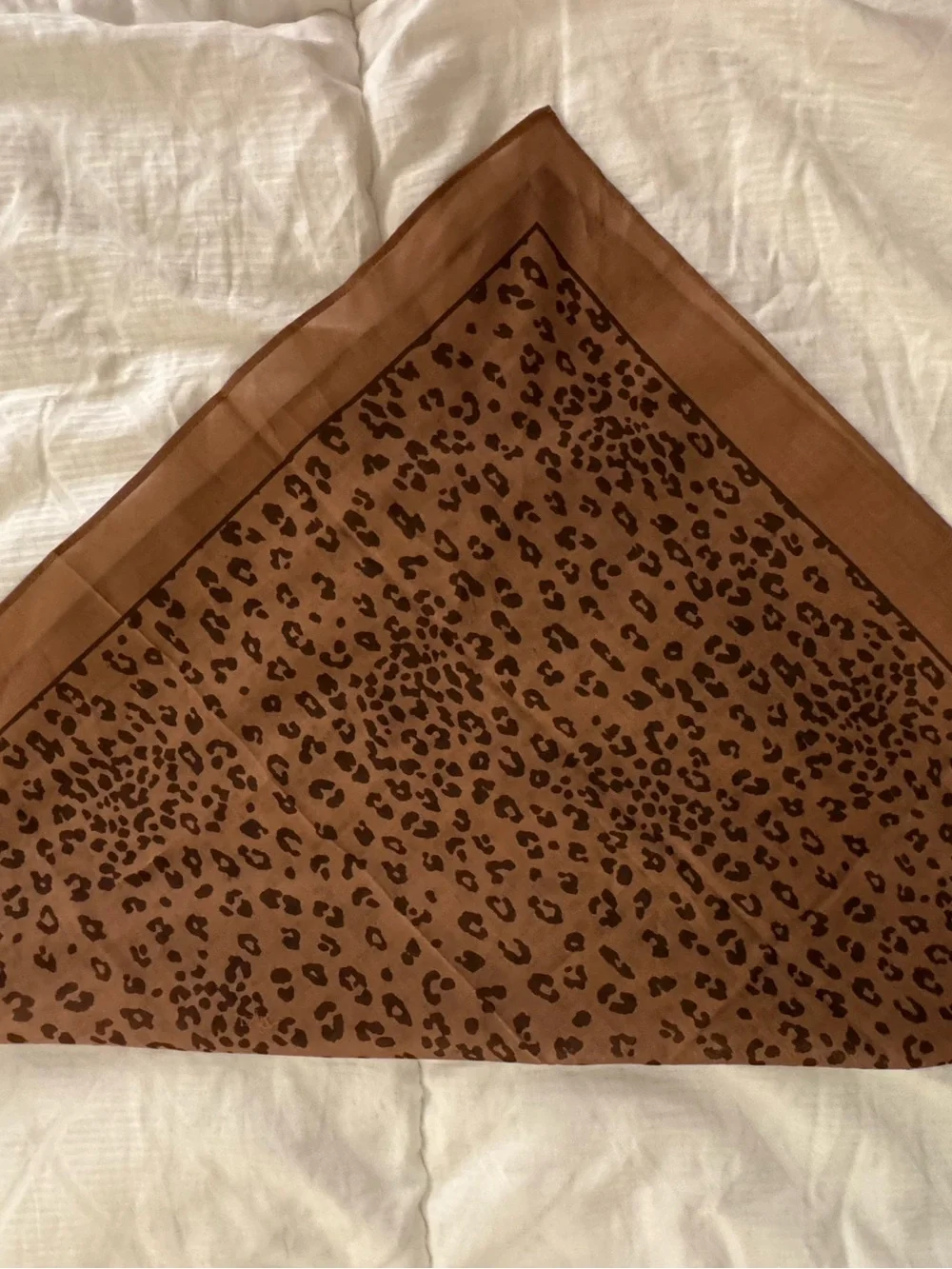 NWT Talbots Neckerchief in Cheetah